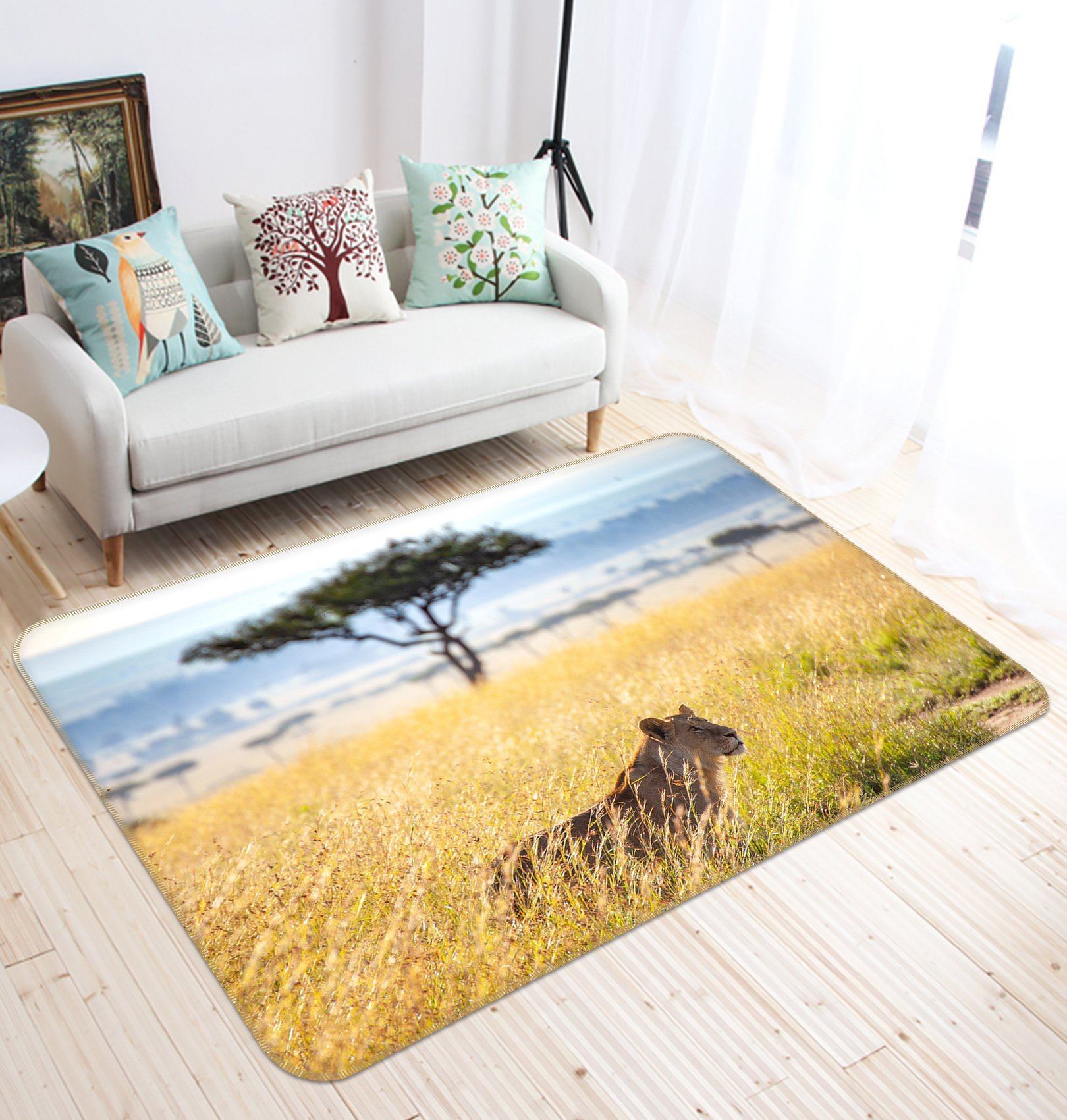 3D Savannah 625 Animal Non Slip Rug Mat Mat AJ Creativity Home