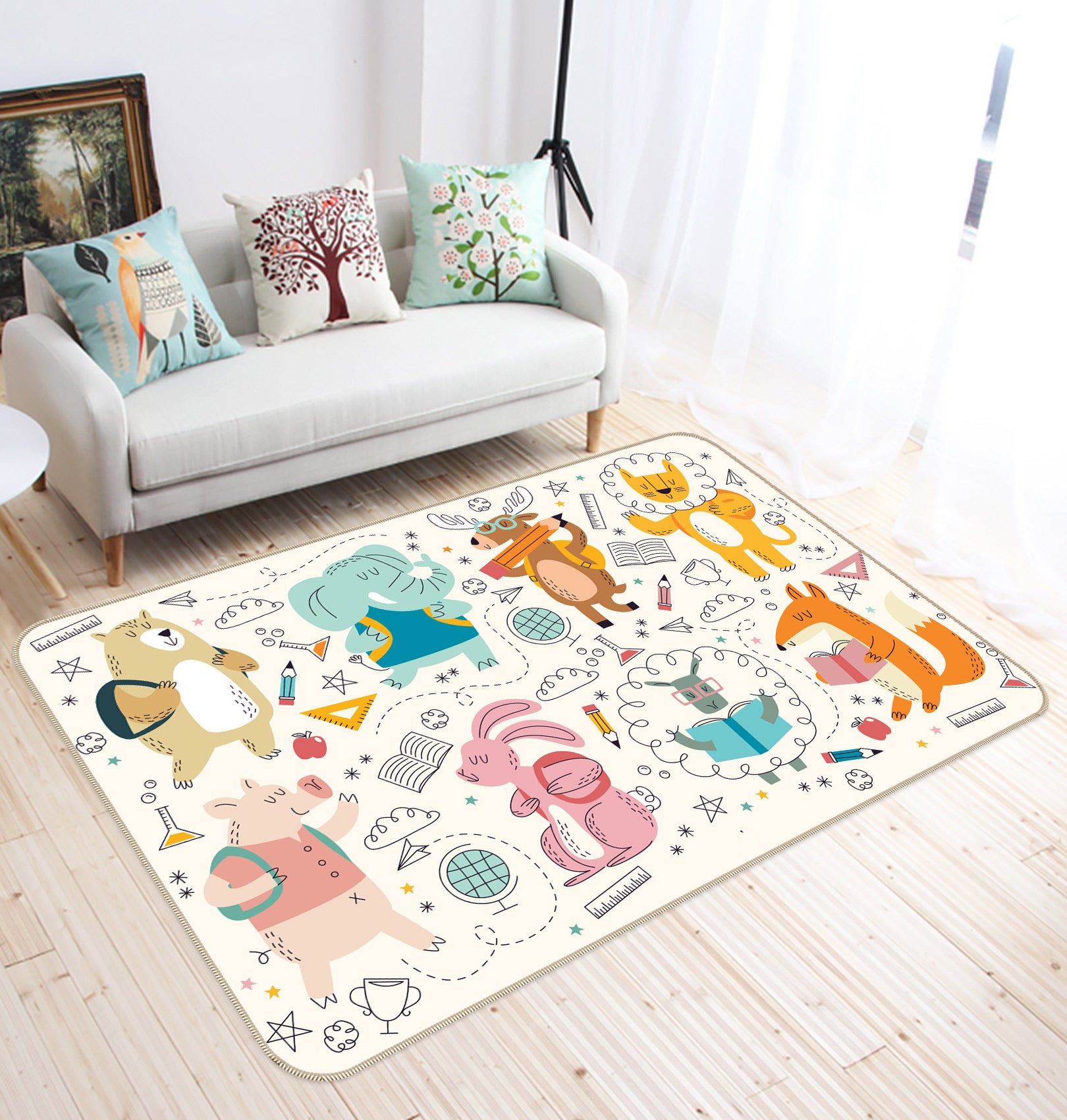 3D Animal 30080 Non Slip Rug Mat