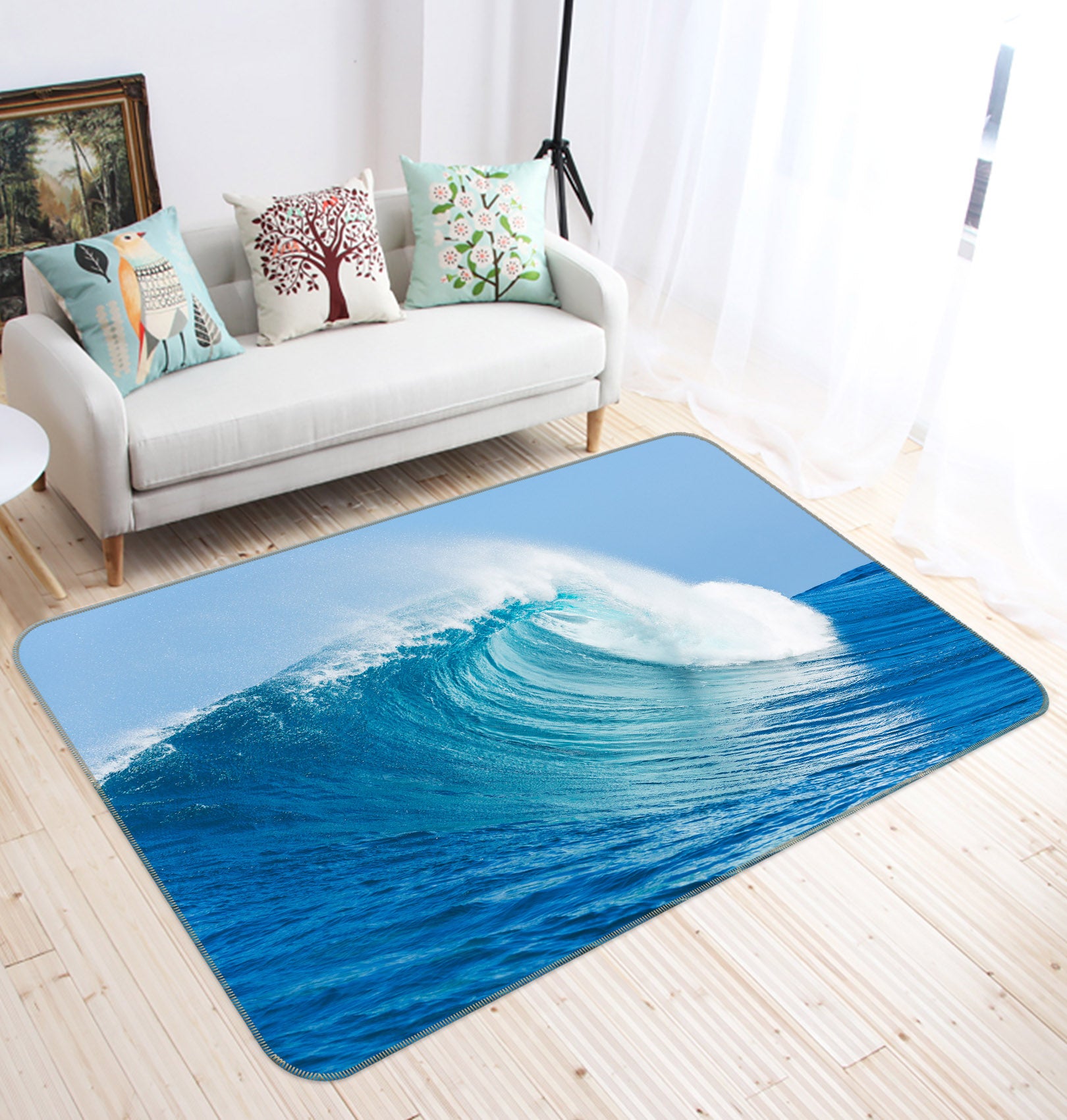 3D Waves 36010 Non Slip Rug Mat