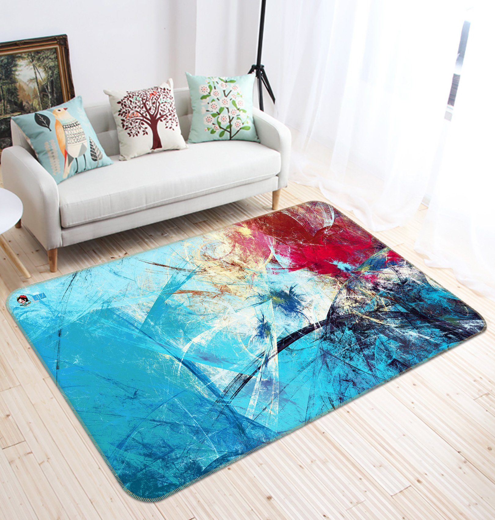 3D Graffiti 379 Non Slip Rug Mat Mat AJ Creativity Home