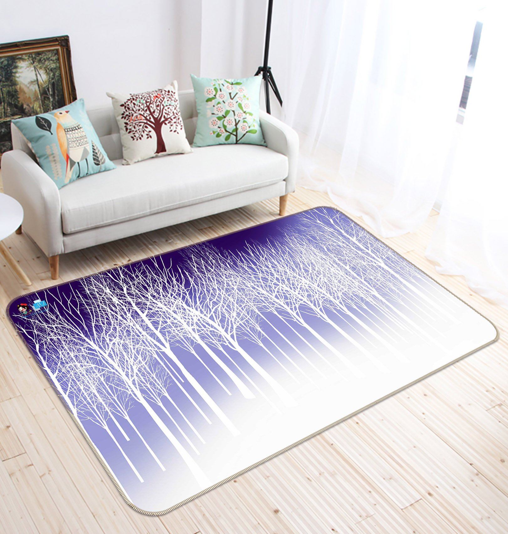 3D Painting Trunk 748 Non Slip Rug Mat Mat AJ Creativity Home