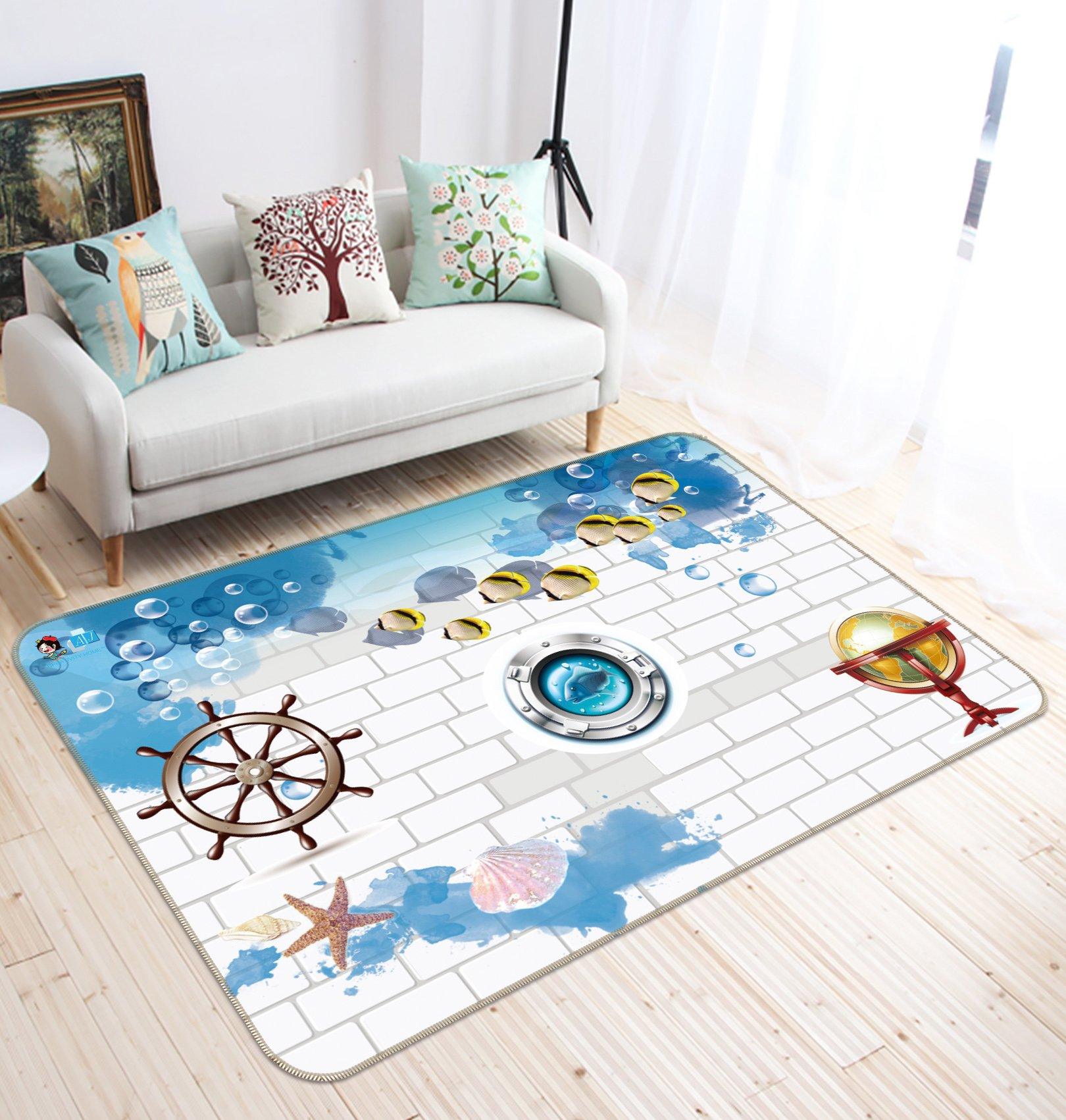 3D Globe Bubble 431 Non Slip Rug Mat Mat AJ Creativity Home