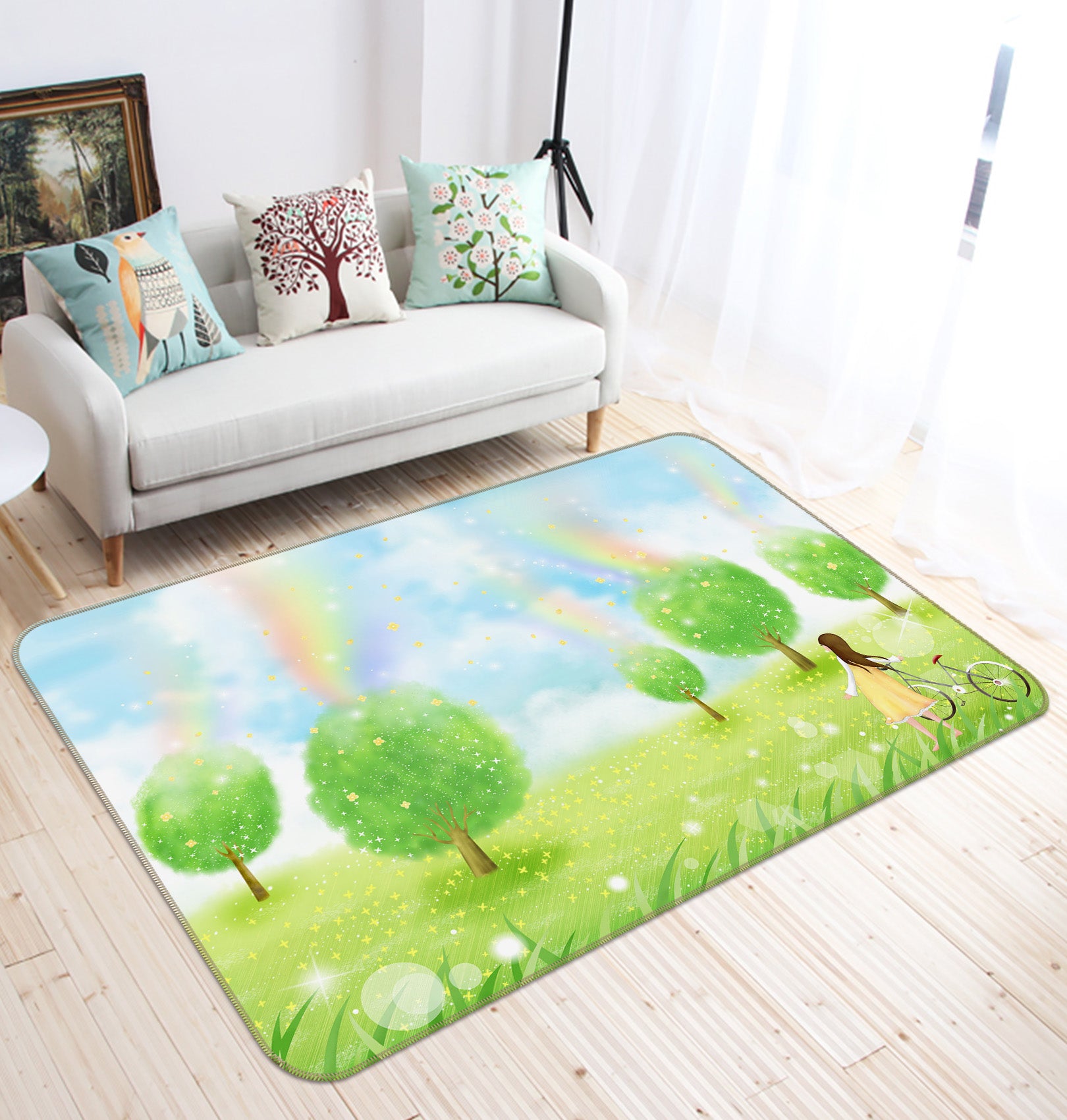 3D Tree 33132 Non Slip Rug Mat