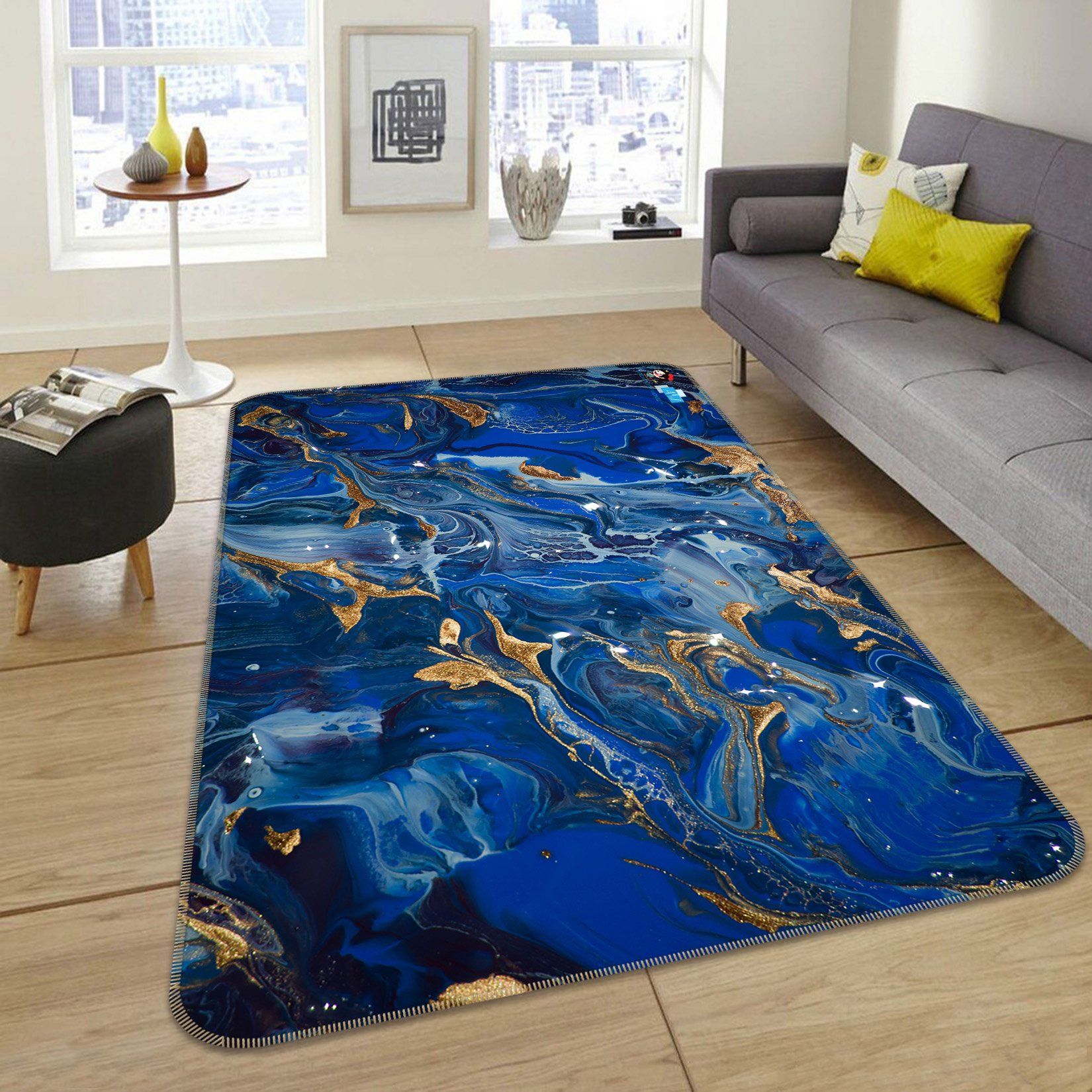 3D Corrugation 6245 Non Slip Rug Mat Mat AJ Creativity Home