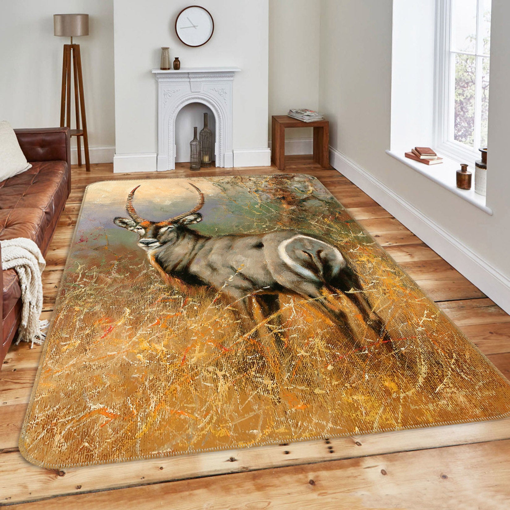 3D Antelope 33191 Non Slip Rug Mat