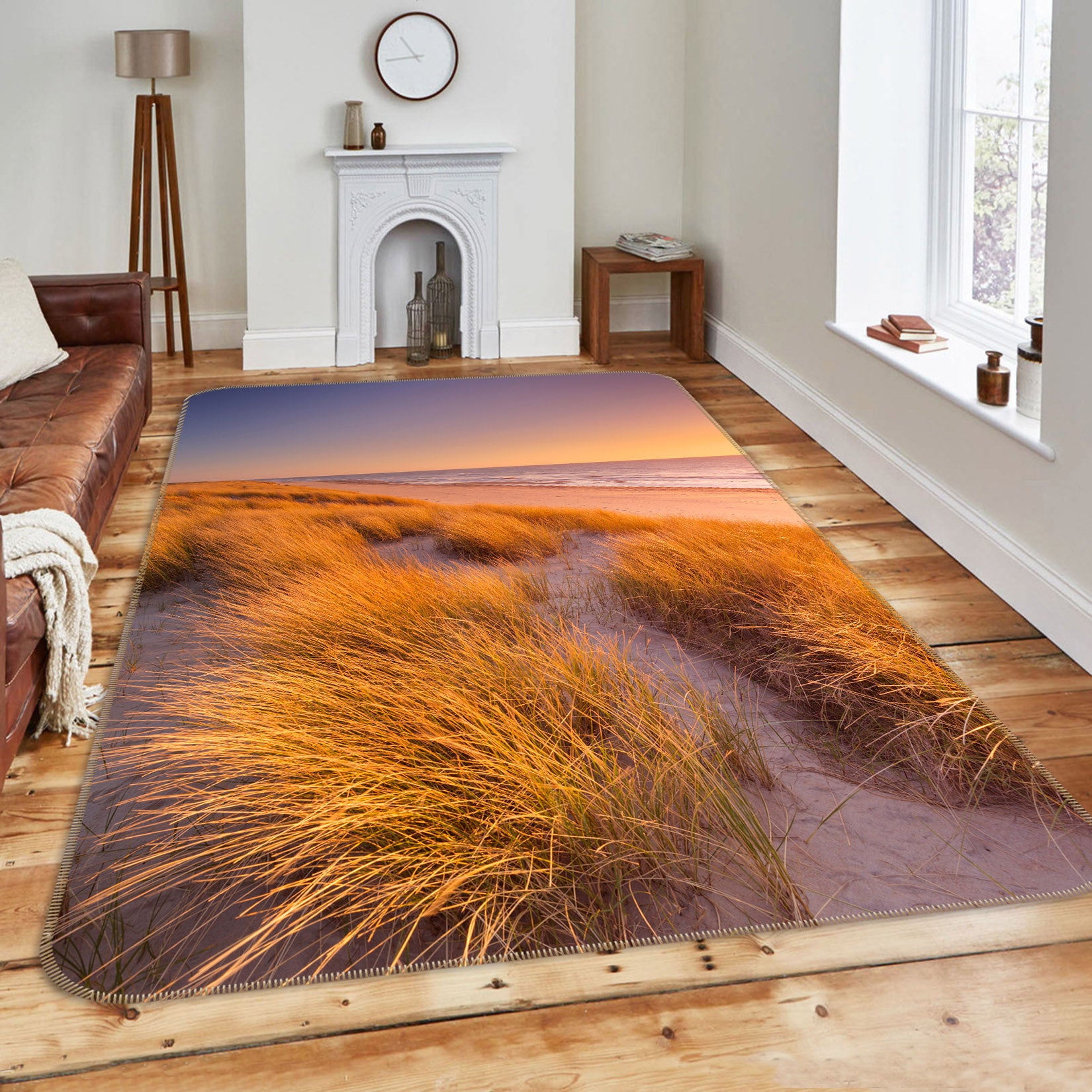 3D Withered Grass 26054 Non Slip Rug Mat