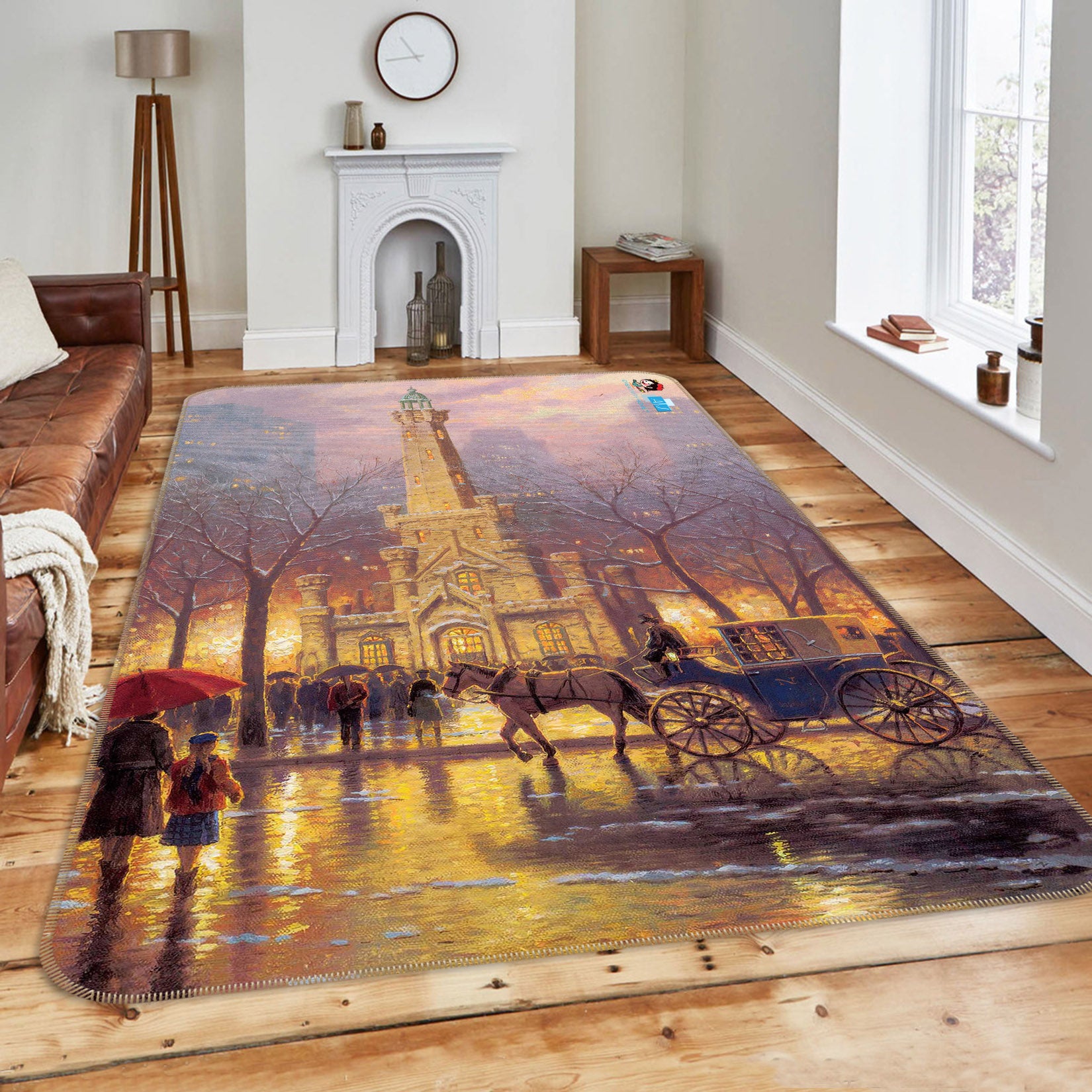 3D Church 66158 Non Slip Rug Mat