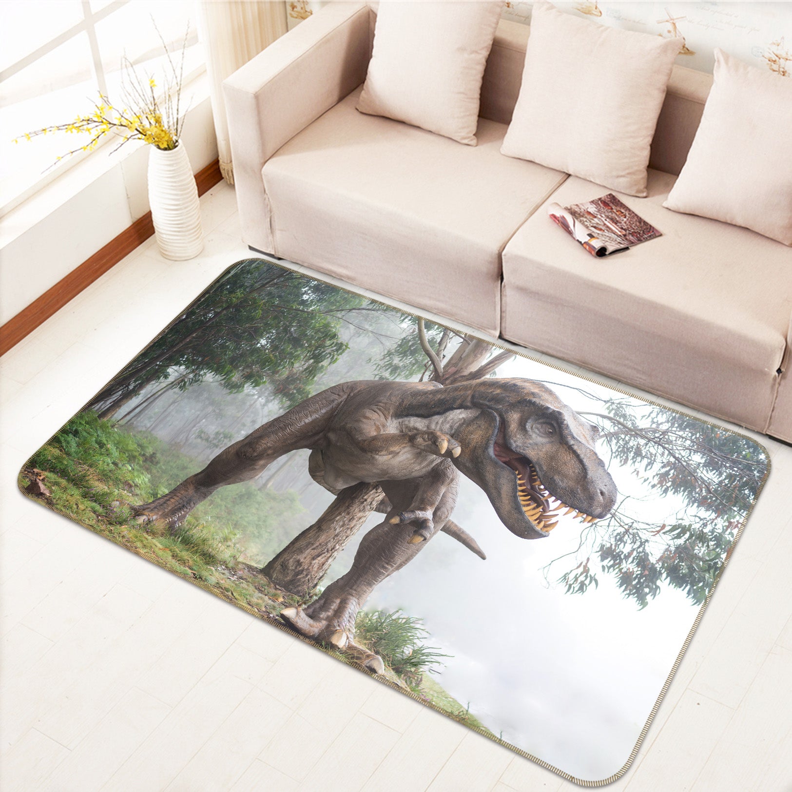 3D Dinosaur 68204 Animal Non Slip Rug Mat
