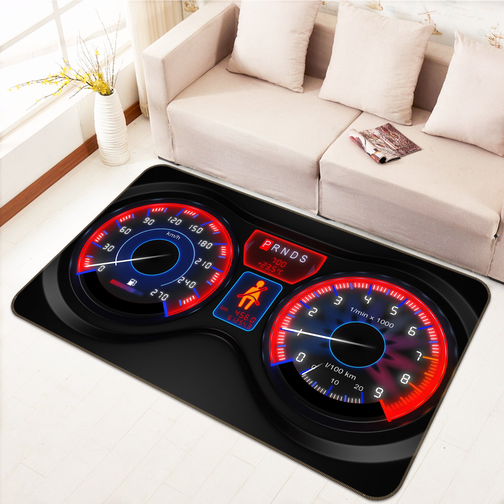 3D Dash Board 67178 Vehicle Non Slip Rug Mat