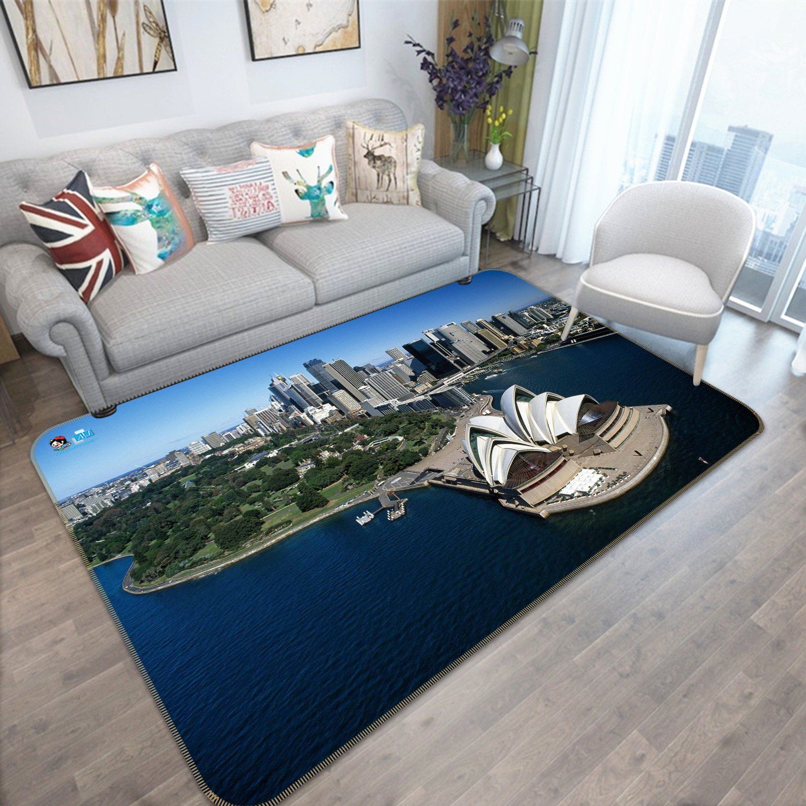 3D Sydney Scenery 151 Non Slip Rug Mat Mat AJ Creativity Home