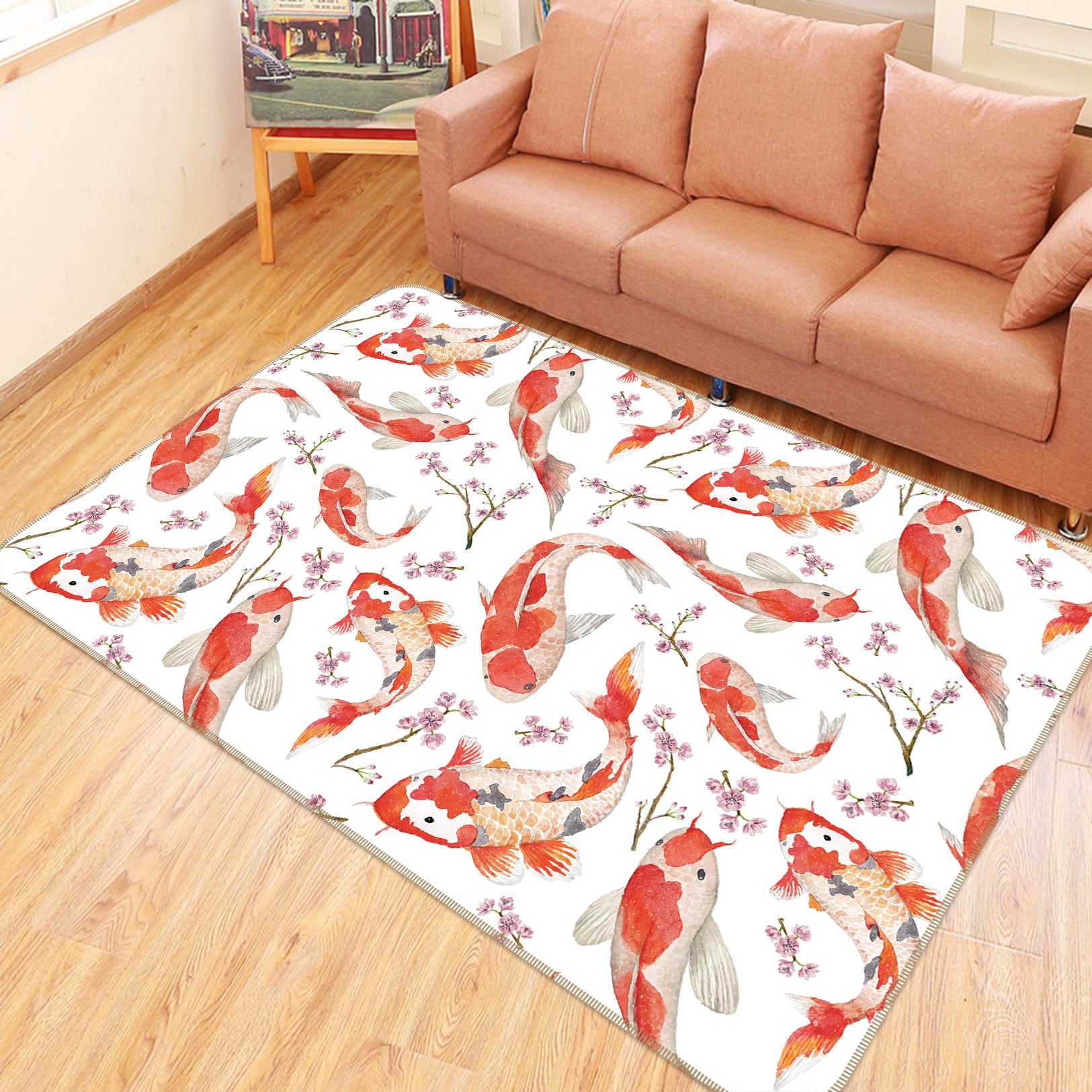 3D Goldfish 35049 Non Slip Rug Mat