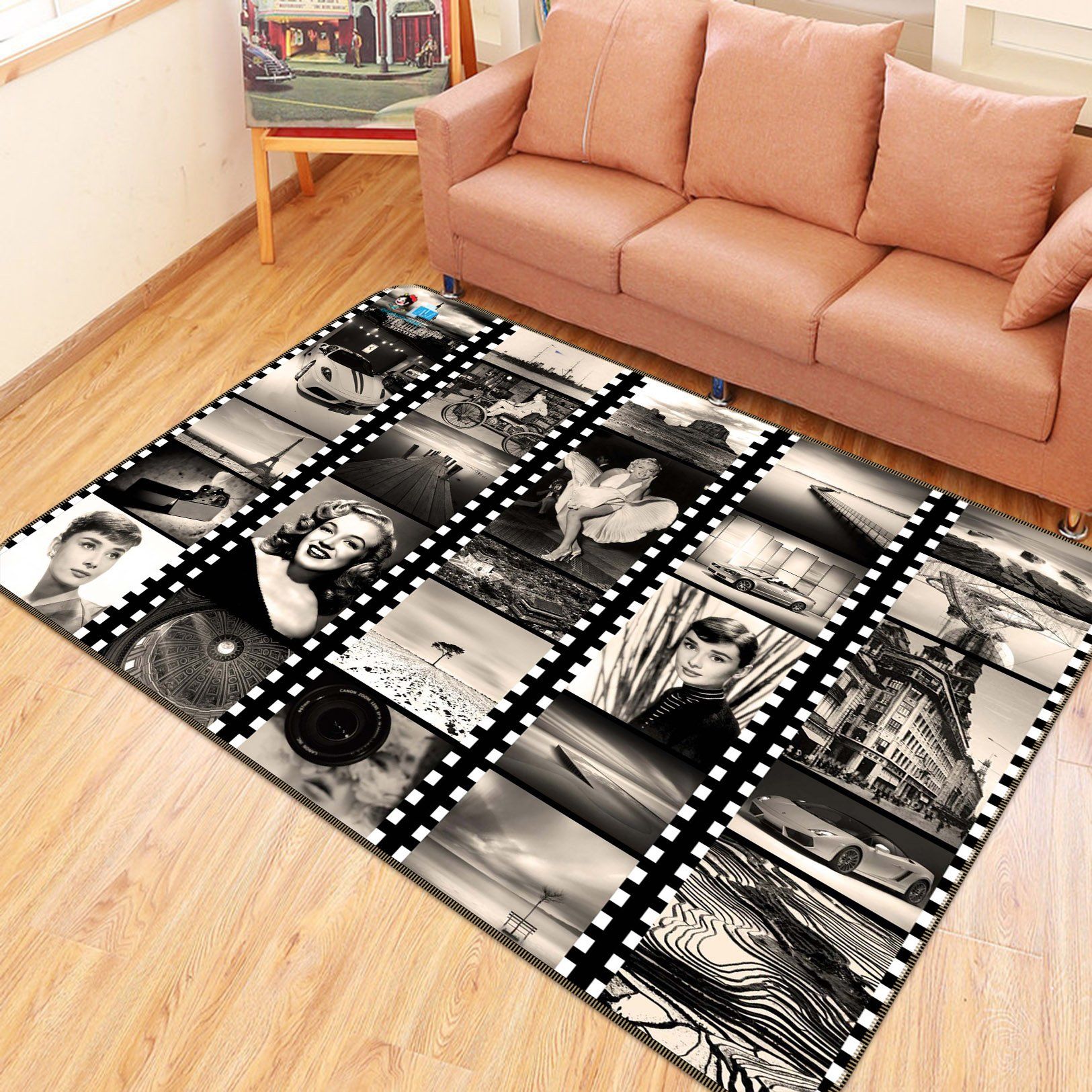 3D Film Movie 634 Non Slip Rug Mat Mat AJ Creativity Home