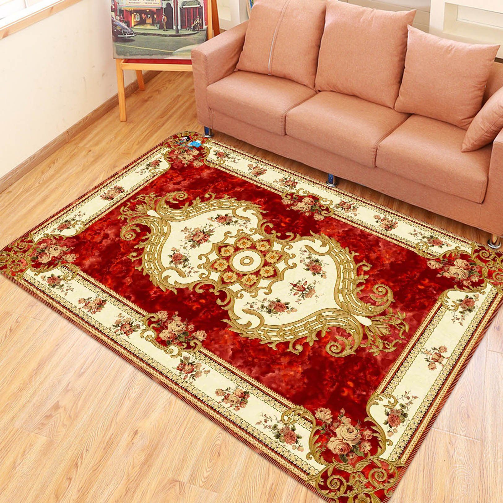 3D Festive Cloth 562 Non Slip Rug Mat Mat AJ Creativity Home