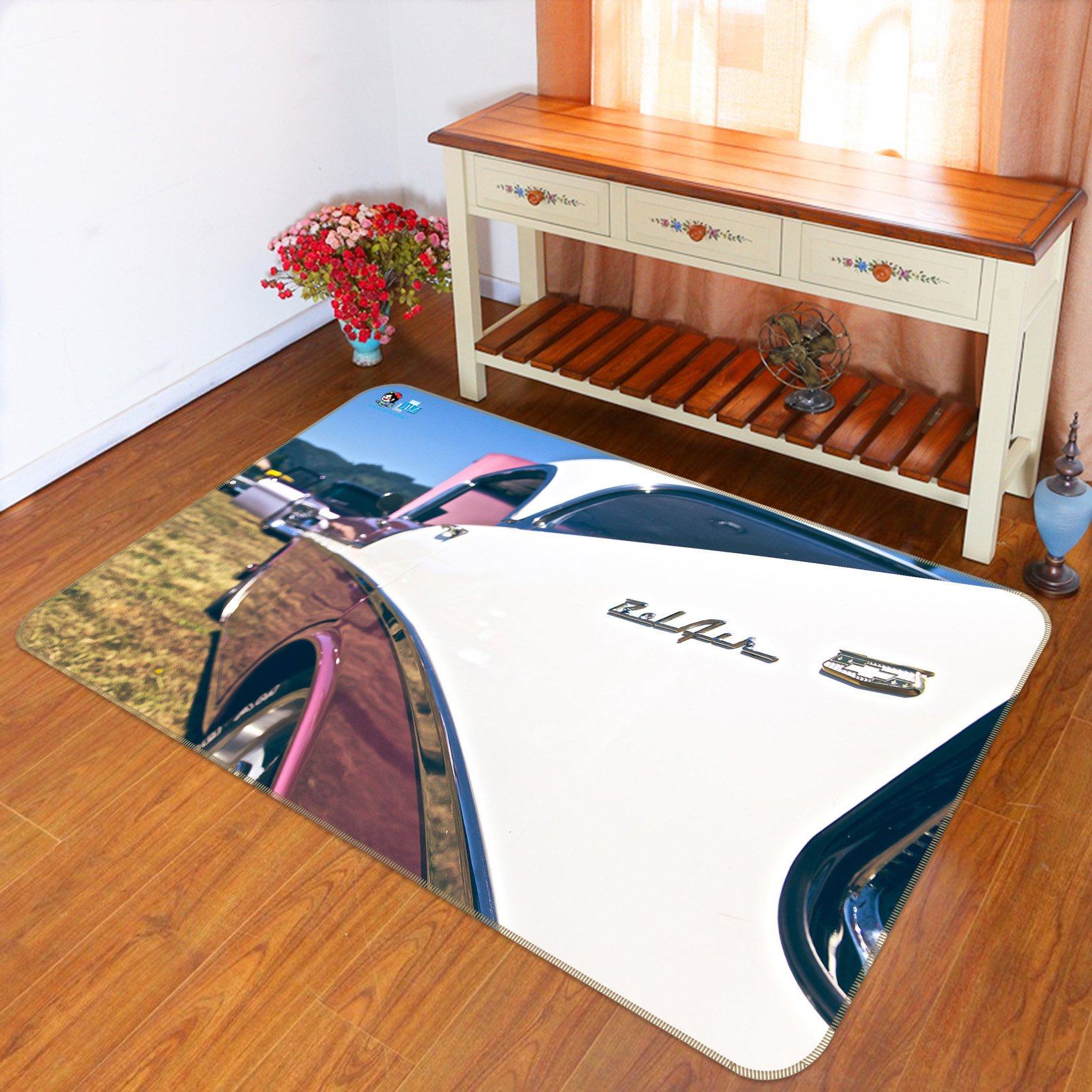 3D Car Sign 235 Non Slip Rug Mat Mat AJ Creativity Home