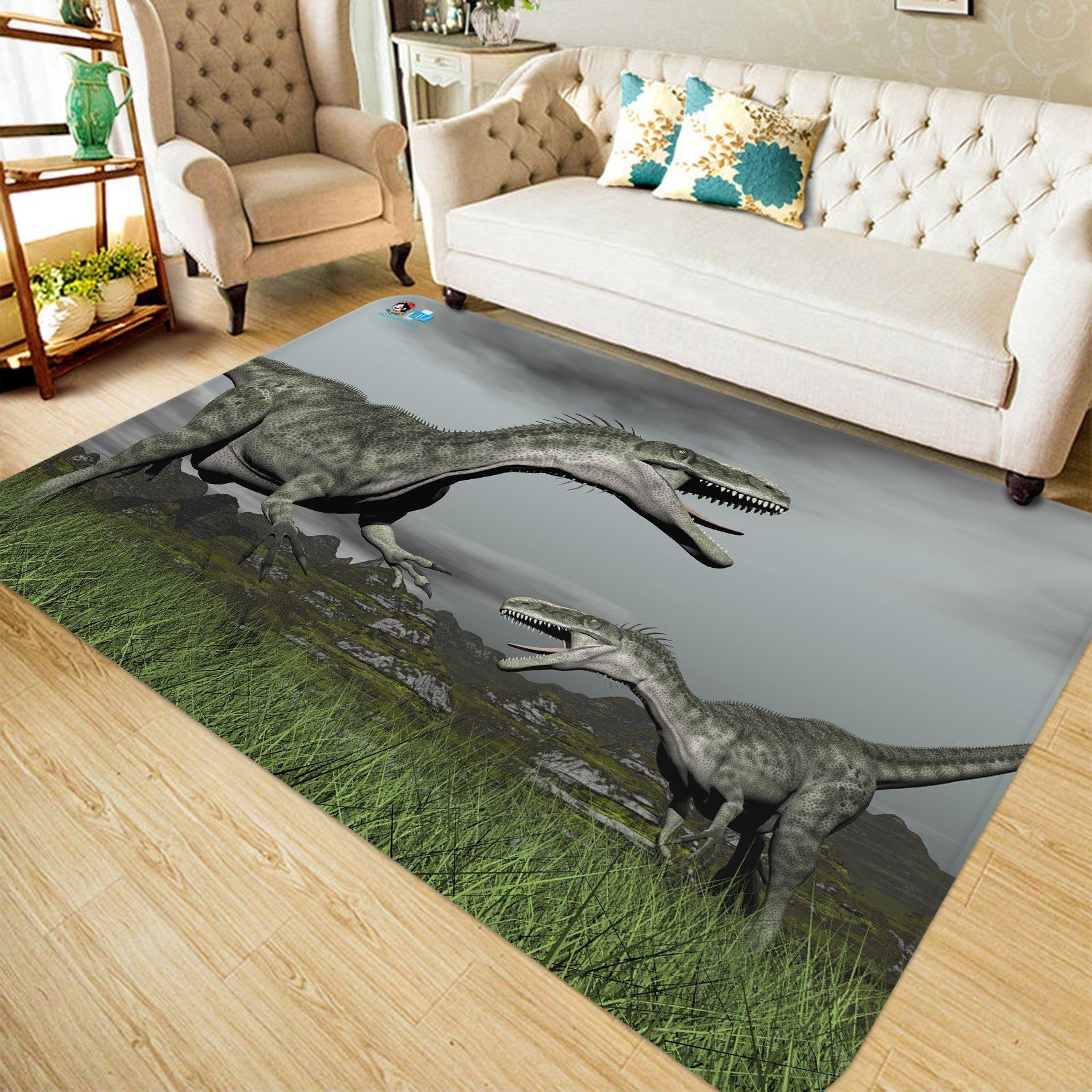 3D Dinosaur 3911 Non Slip Rug Mat Mat AJ Creativity Home