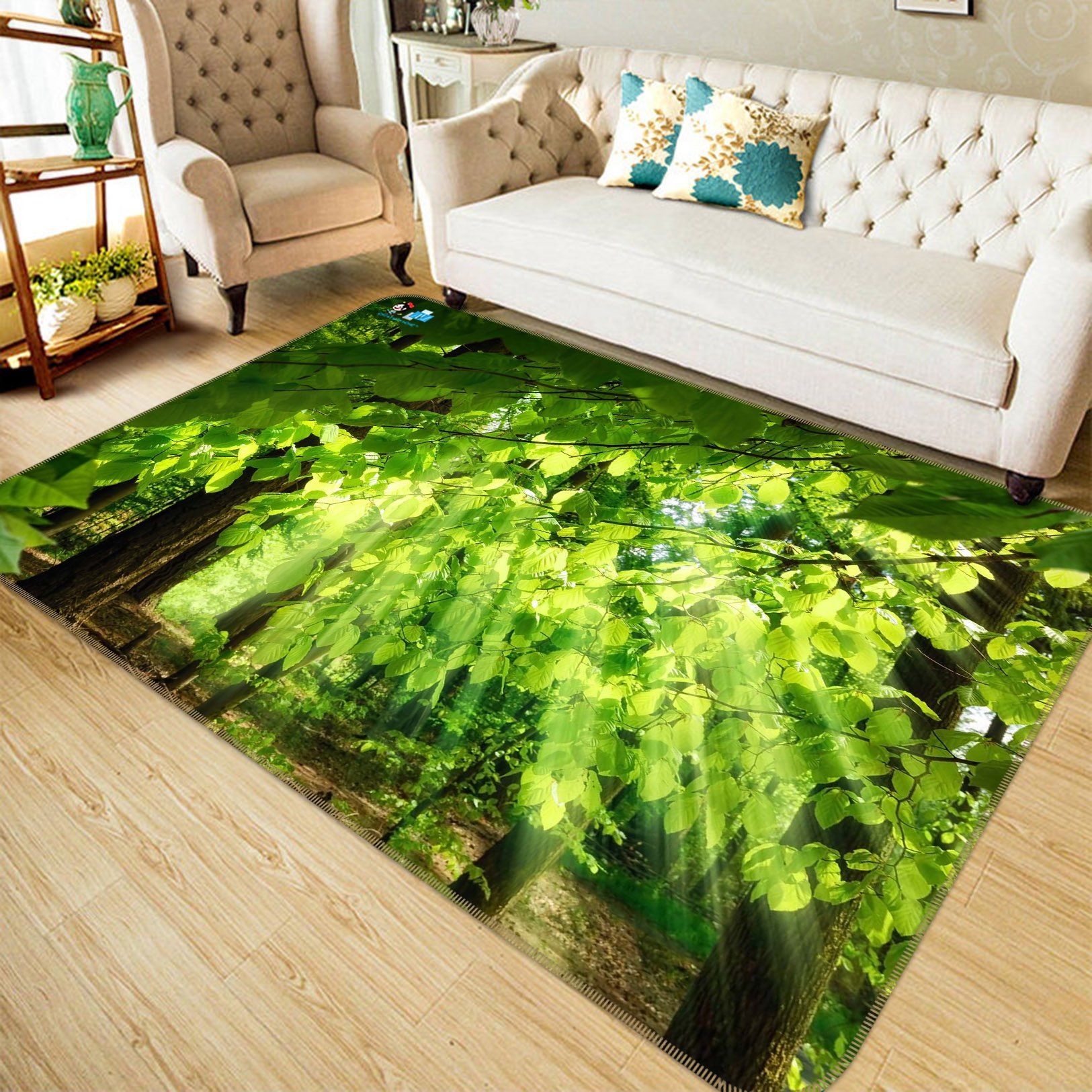 3D Partial Sunshine 523 Non Slip Rug Mat Mat AJ Creativity Home