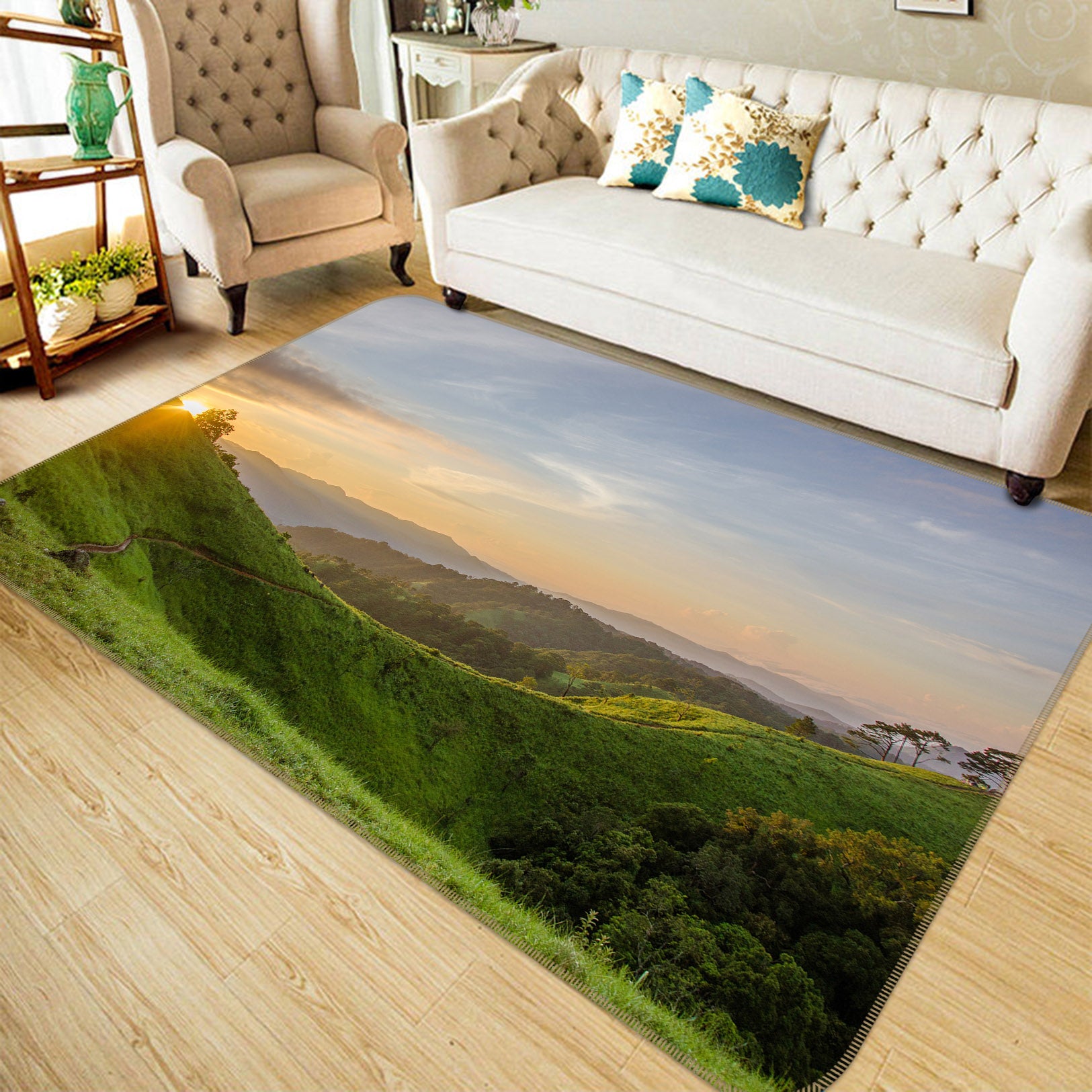 3D Mountain 36193 Non Slip Rug Mat