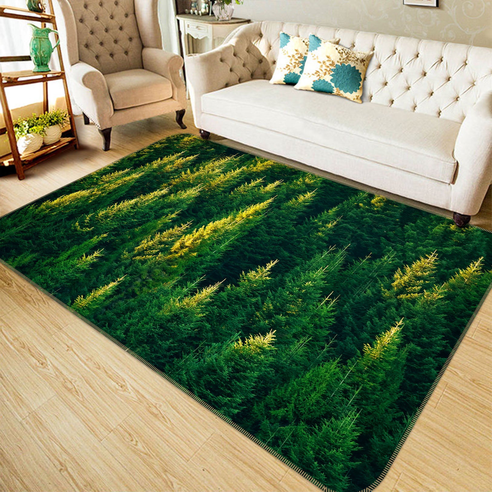 3D Forest 35002 Non Slip Rug Mat