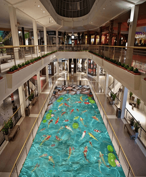 3D Splashing 138 Floor Mural Wallpaper AJ Wallpaper 2