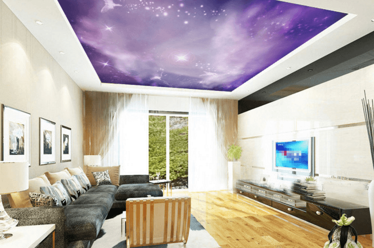 Dreamy Purple Sky Wallpaper AJ Wallpaper 2