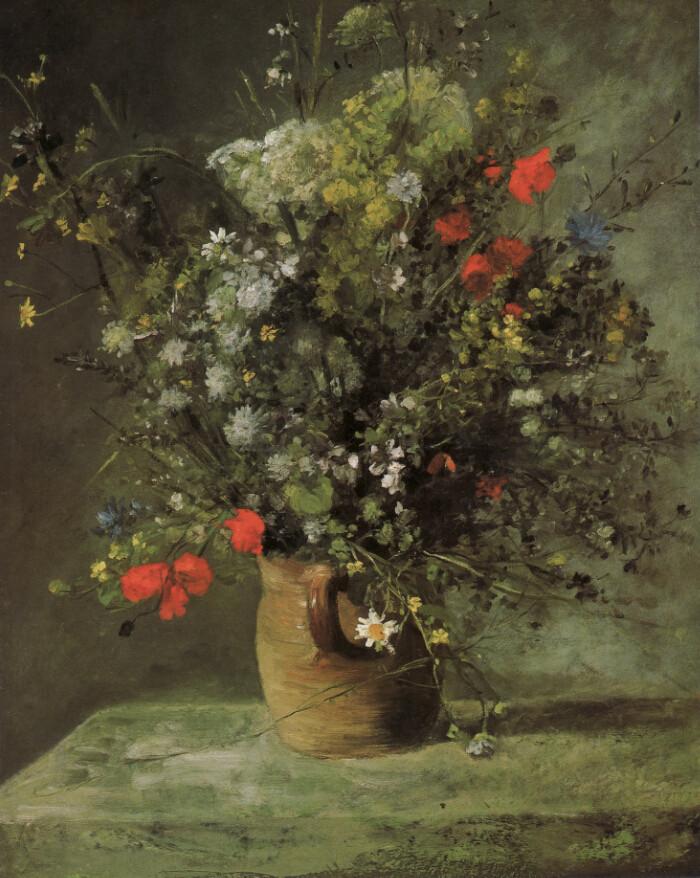 Wildflowers Vase Wallpaper AJ Wallpaper 2