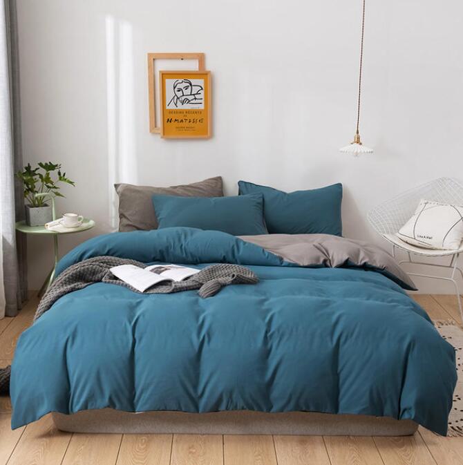 3D Navy Blue 2073 Bed Pillowcases Quilt