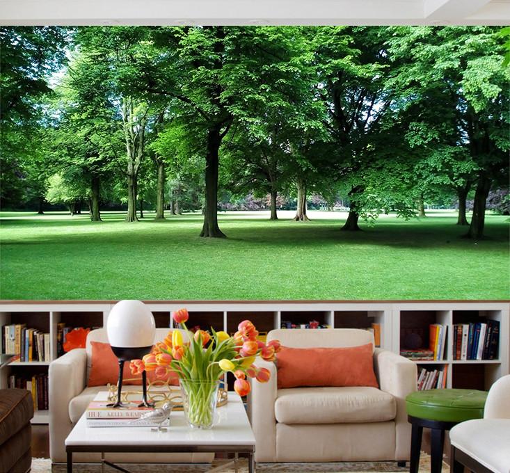 3D Green Tree Garden 67 Wallpaper AJ Wallpaper