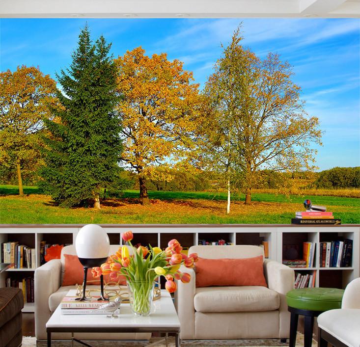 3D Polar Tree And Pines 8 Wallpaper AJ Wallpaper