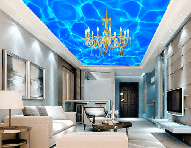 Bright Blue Water Wallpaper AJ Wallpaper 2