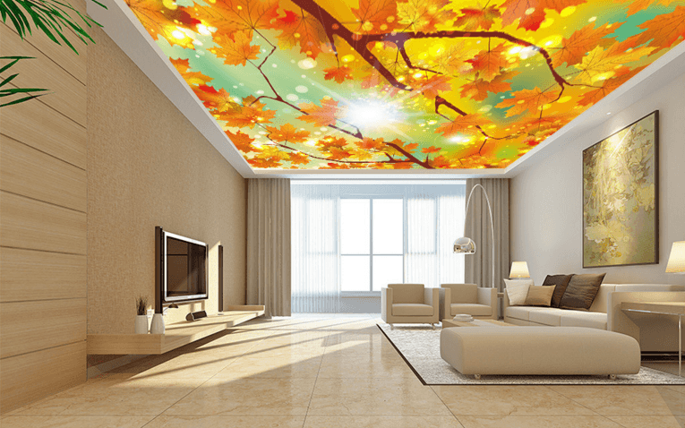 Bright Leaves Wallpaper AJ Wallpaper 2