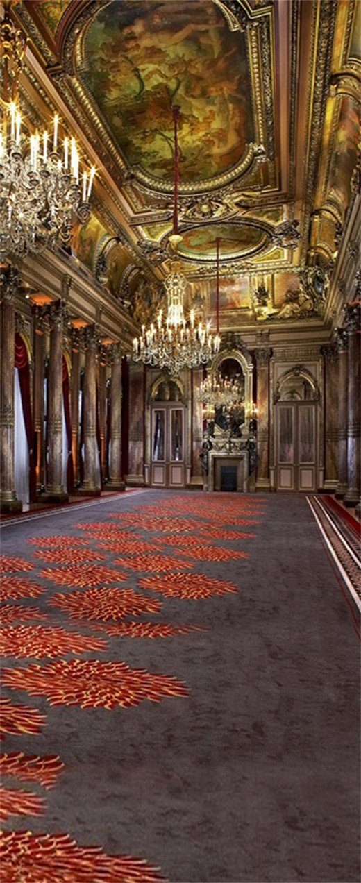 3D luxury ceiling living room door mural Wallpaper AJ Wallpaper