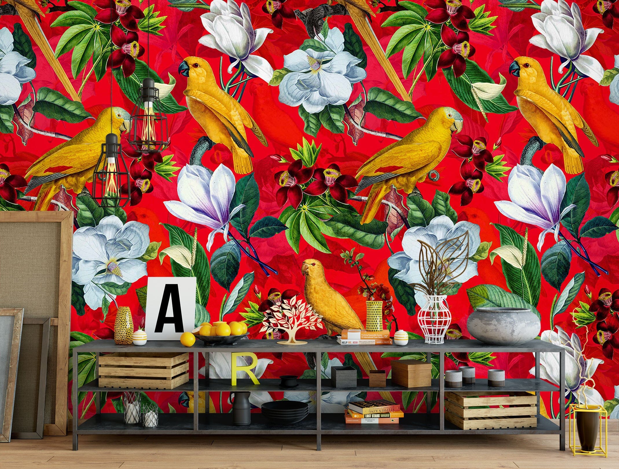 3D Bright Flowers 139 Uta Naumann Wall Mural Wall Murals Wallpaper AJ Wallpaper 2