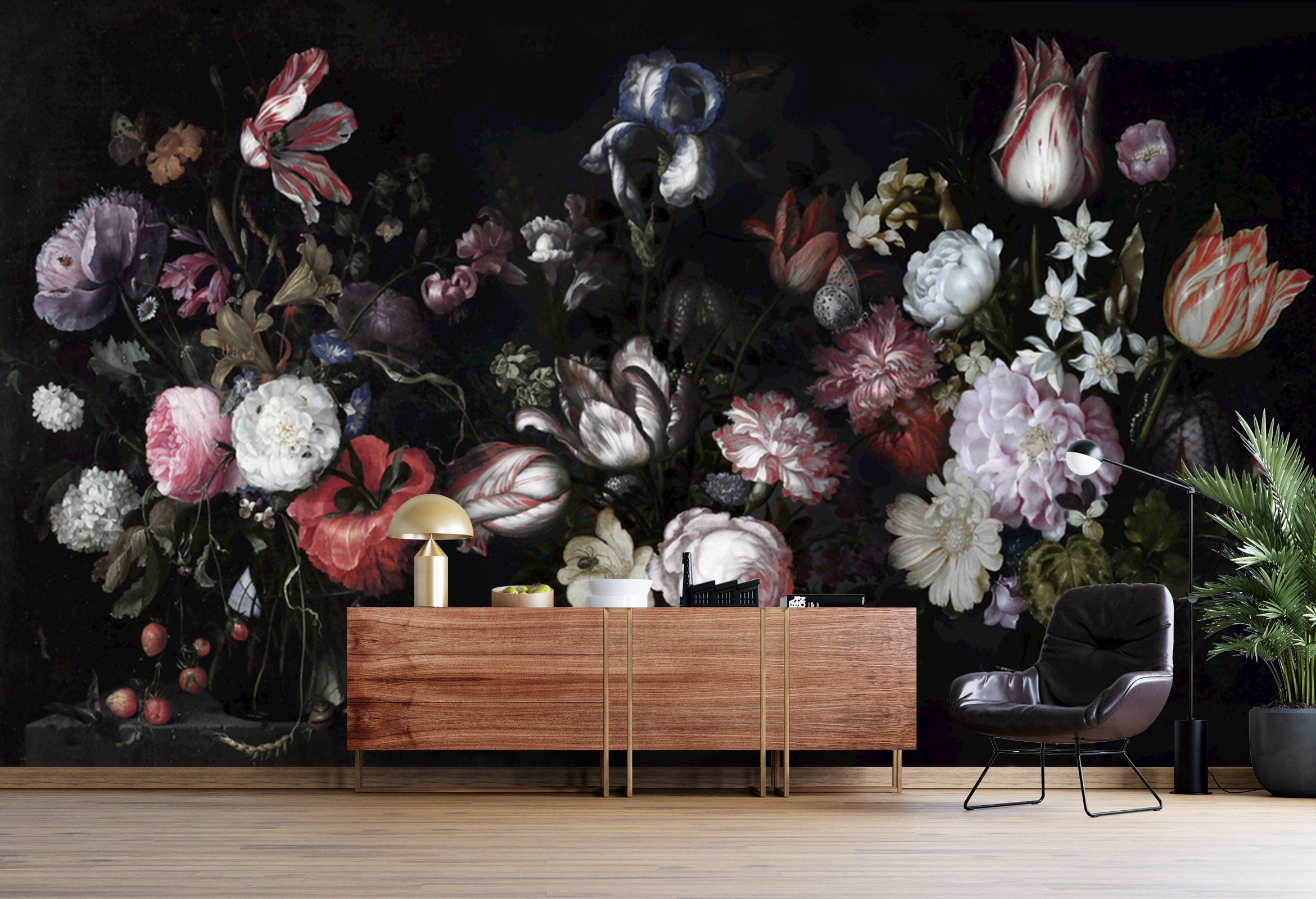 3D Retro Flowers 1570 Wall Murals Wallpaper AJ Wallpaper 2