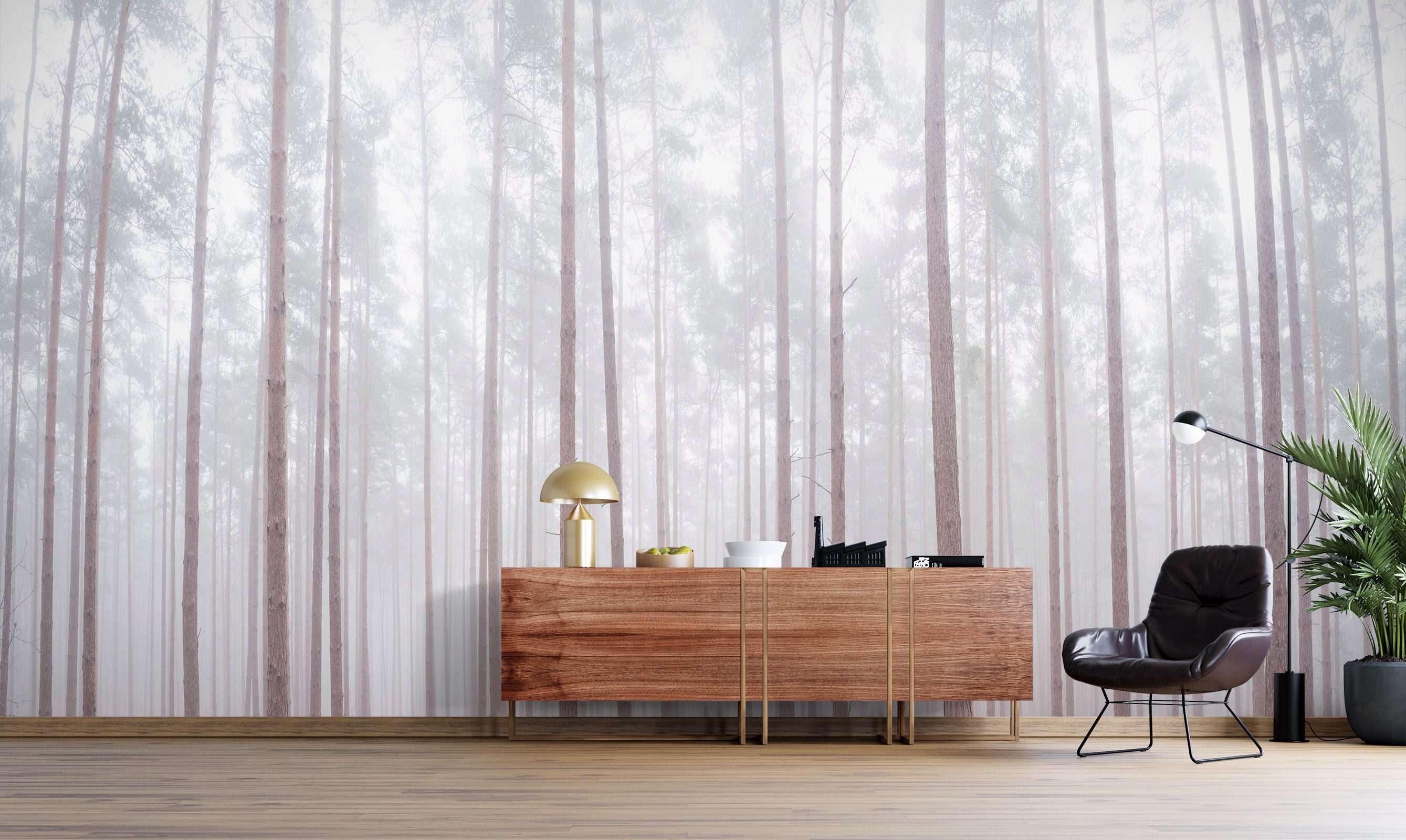 3D Tall Trees 6291 Assaf Frank Wall Mural Wall Murals