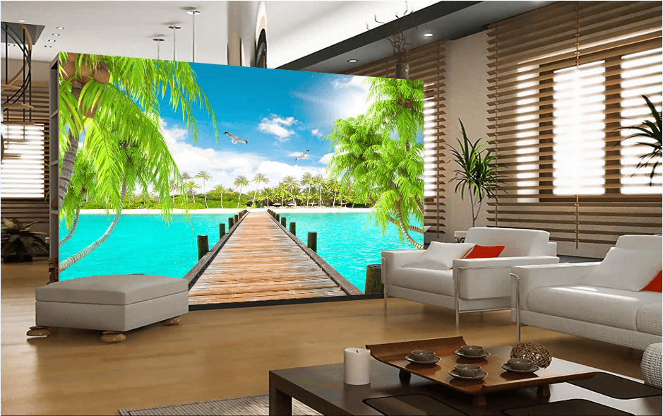 Wood Bridge Wallpaper AJ Wallpaper 2