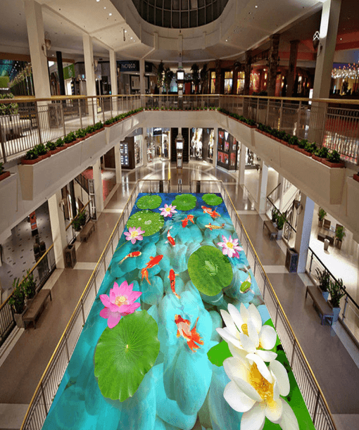 3D Hawthorn 133 Floor Mural Wallpaper AJ Wallpaper 2