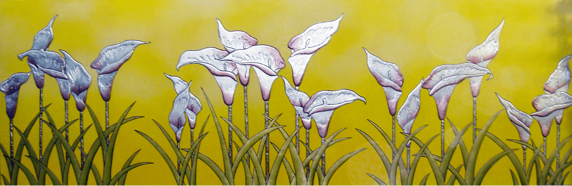 Elegant Purple Flowers Wallpaper AJ Wallpaper