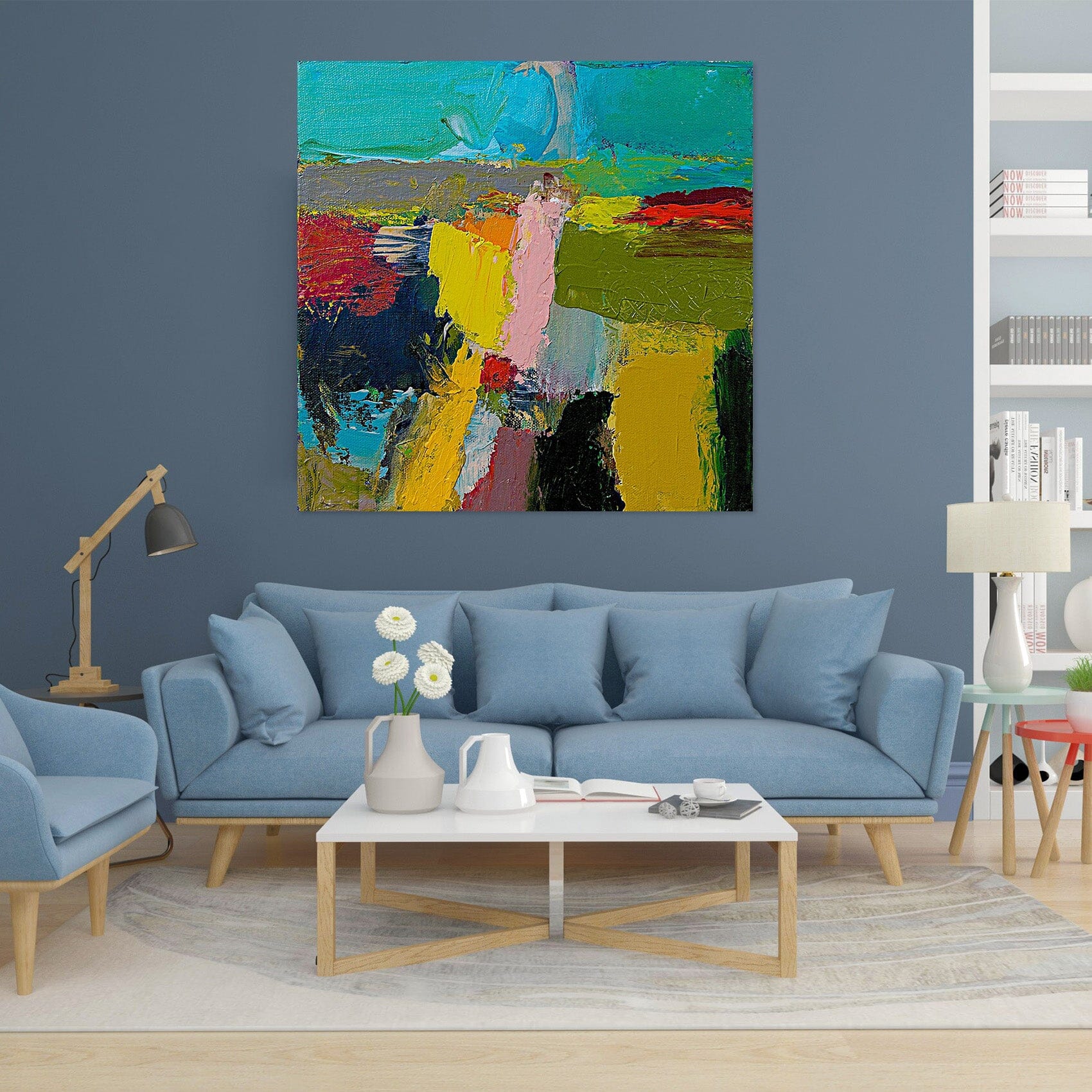 3D Color Graffiti 196 Allan P. Friedlander Wall Sticker Wallpaper AJ Wallpaper 2