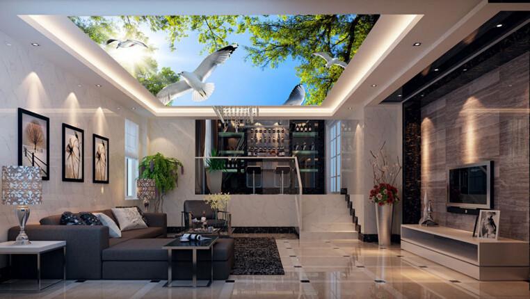 Forest Flying Birds Wallpaper AJ Wallpaper 2