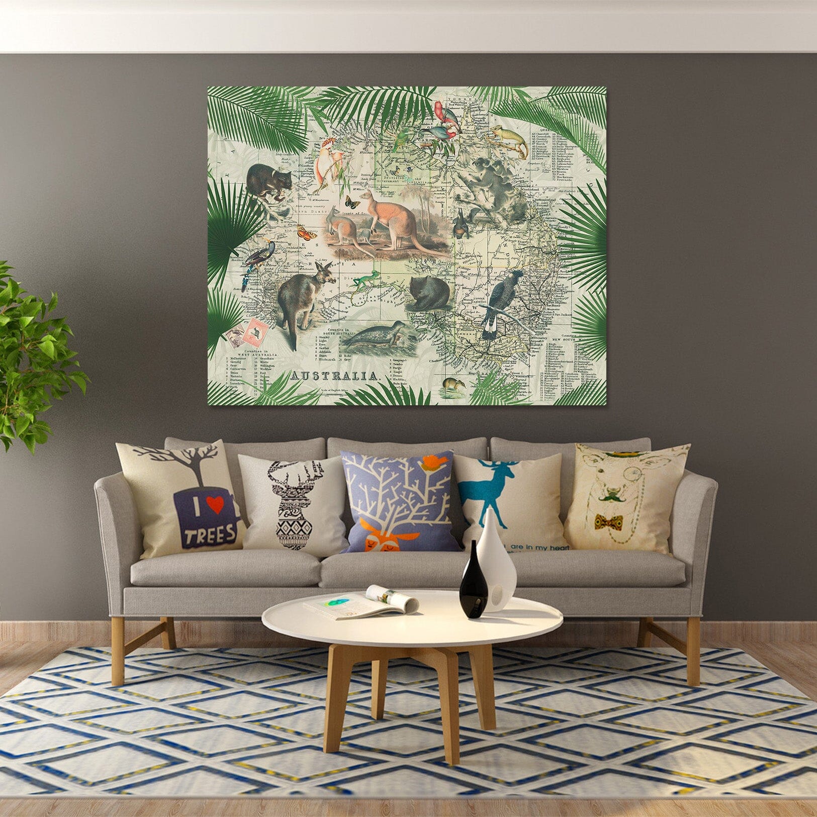 3D Forest Animals 101 Andrea haase Wall Sticker Wallpaper AJ Wallpaper 2