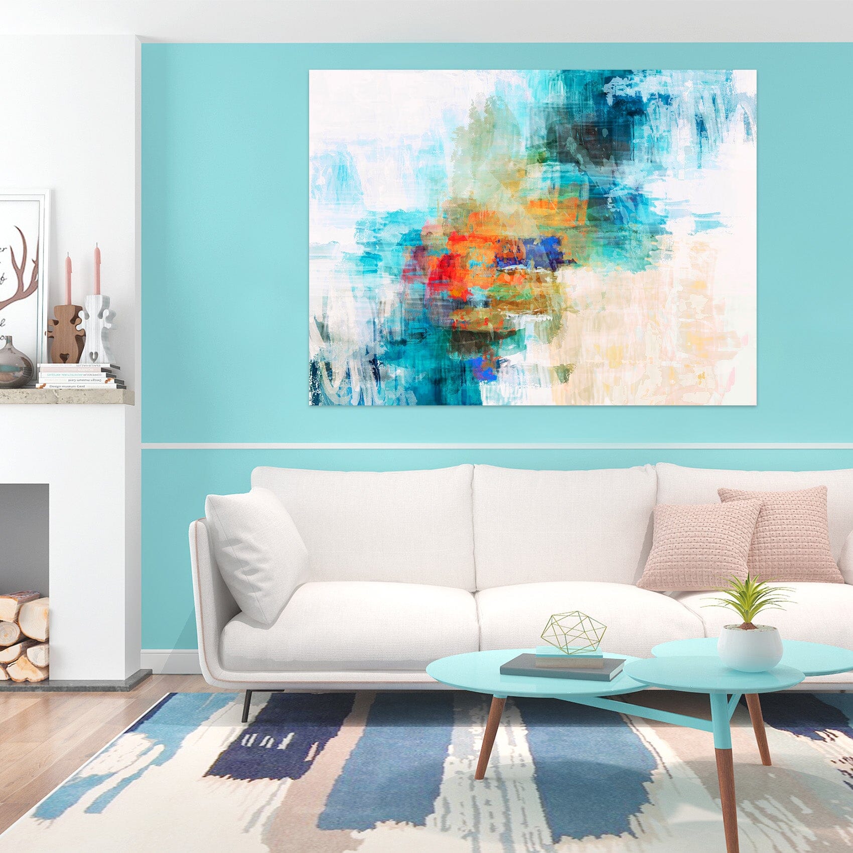 3D Abstract Art 005 Michael Tienhaara Wall Sticker Wallpaper AJ Wallpaper 2