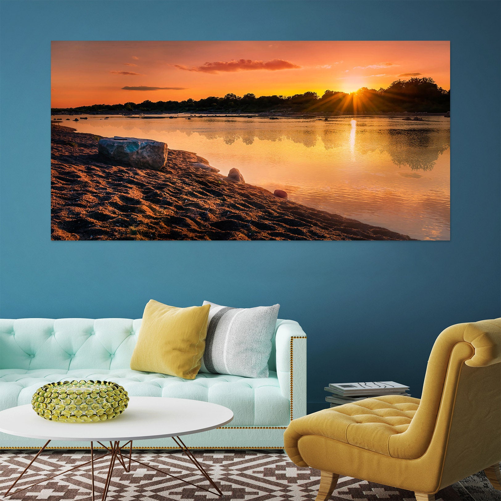 3D Lake Sunshine 4024 Beth Sheridan Wall Sticker