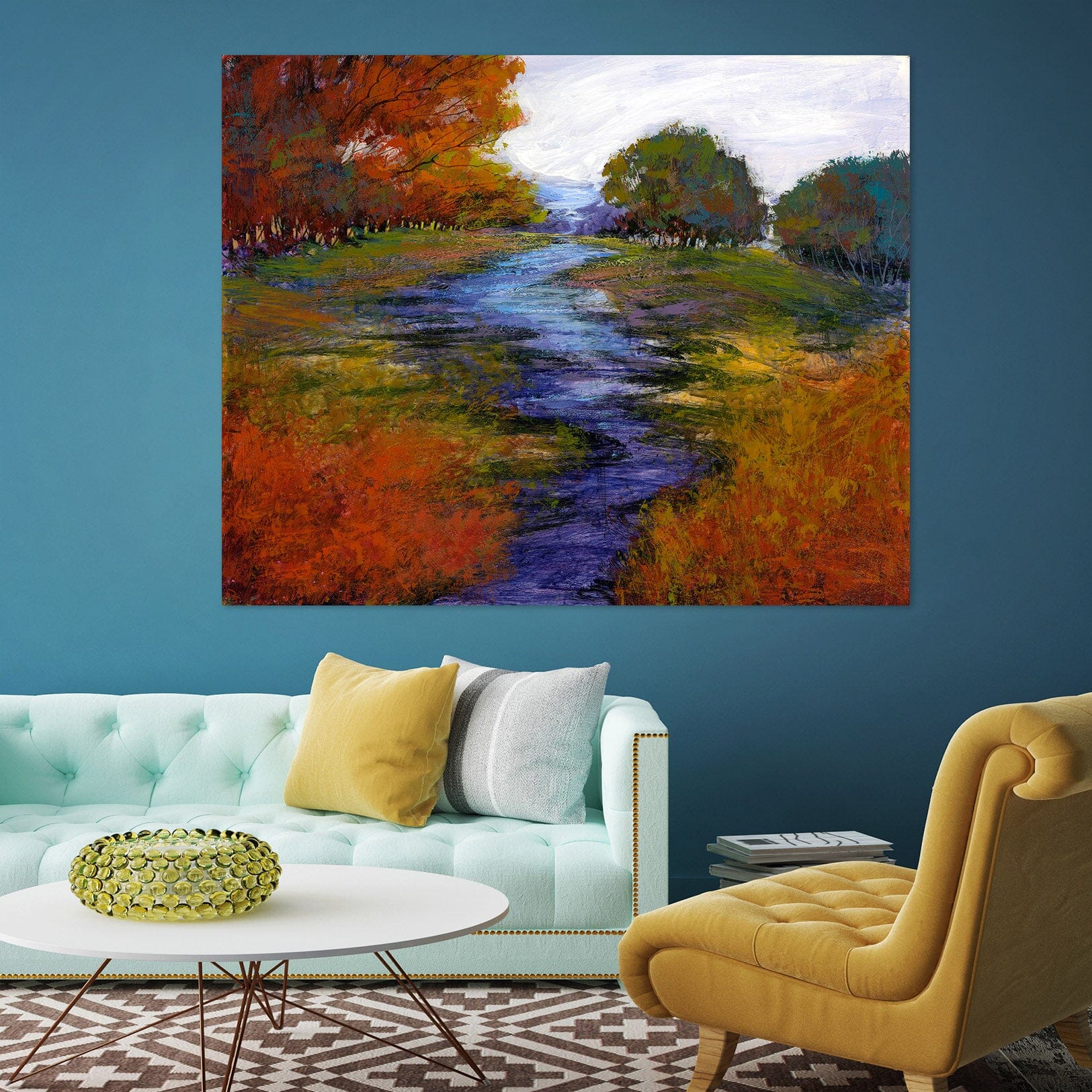 3D River Waterweed 046 Michael Tienhaara Wall Sticker Wallpaper AJ Wallpaper 2