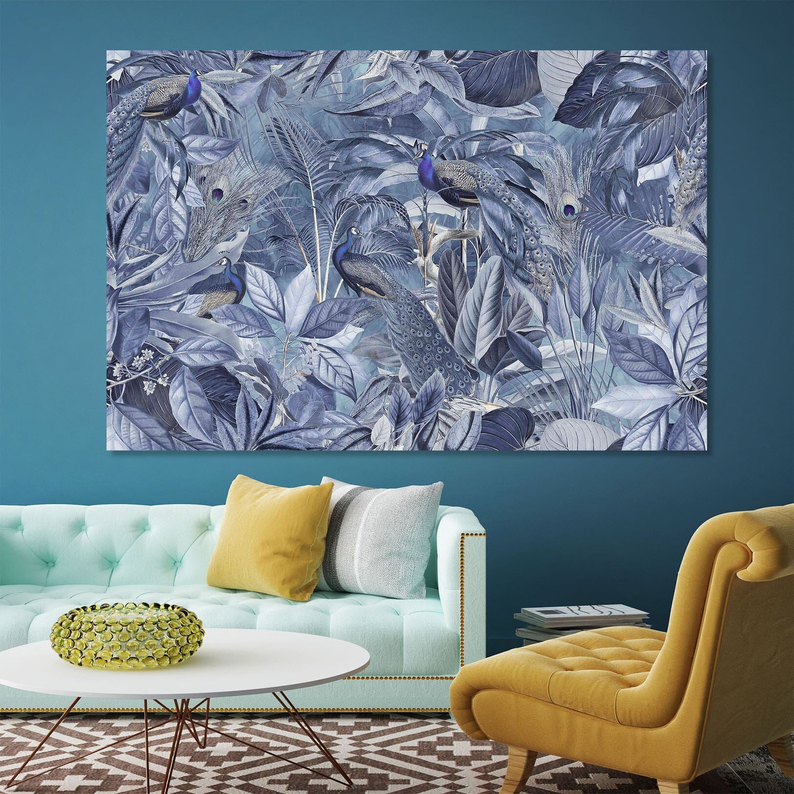 3D Green Leaves 106 Andrea haase Wall Sticker Wallpaper AJ Wallpaper 2