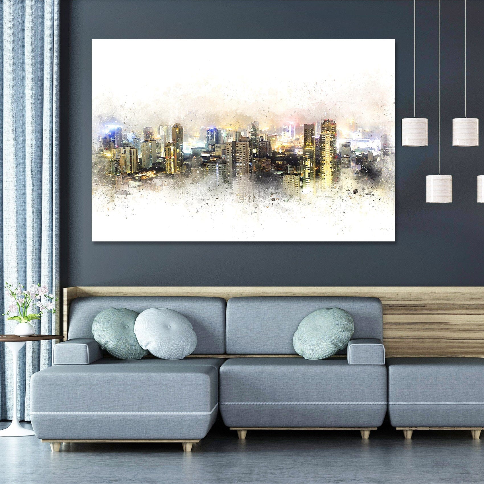 3D Building City 1052 Wall Sticker Wallpaper AJ Wallpaper 2