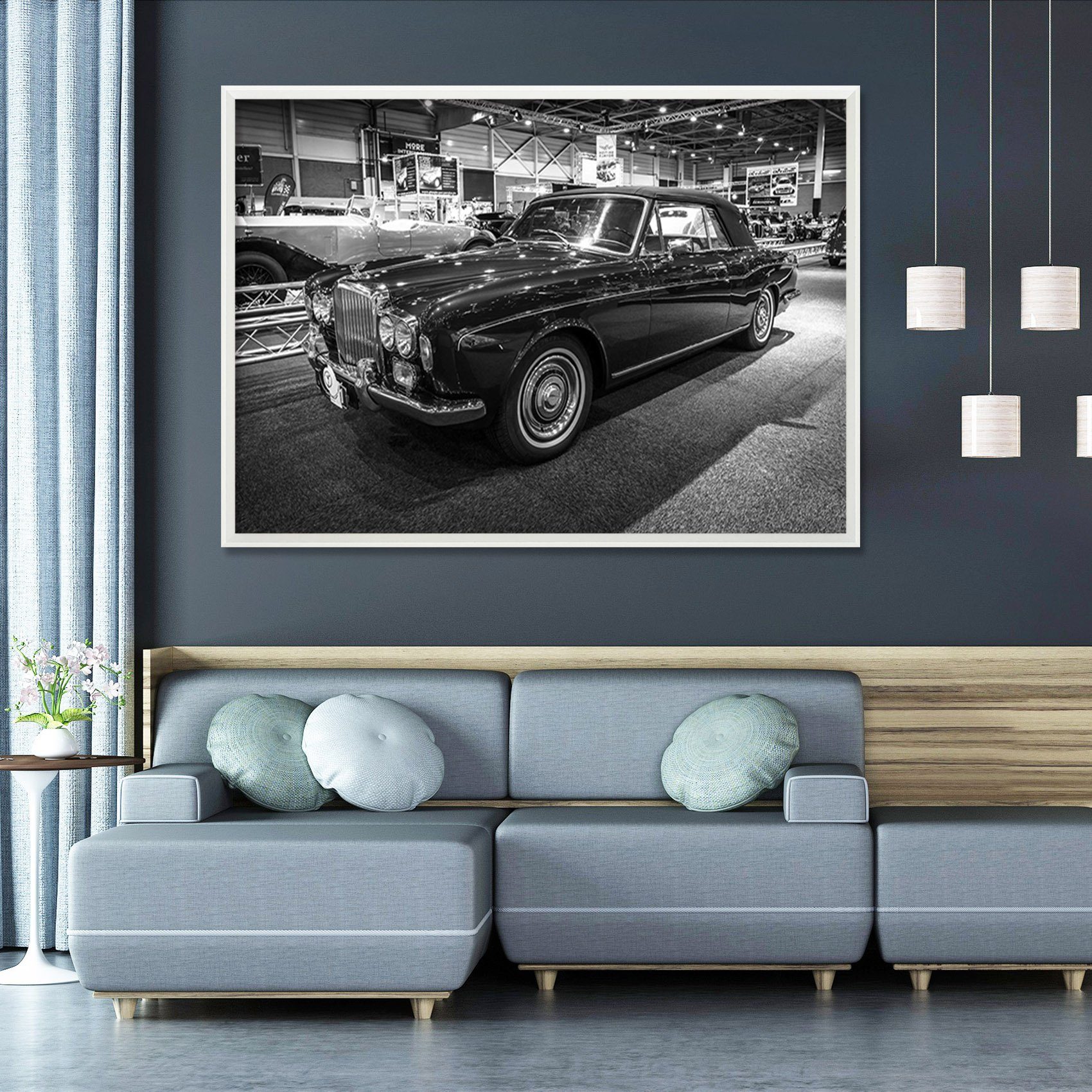 3D Luxury Cars 197 Fake Framed Print Painting Wallpaper AJ Creativity Home