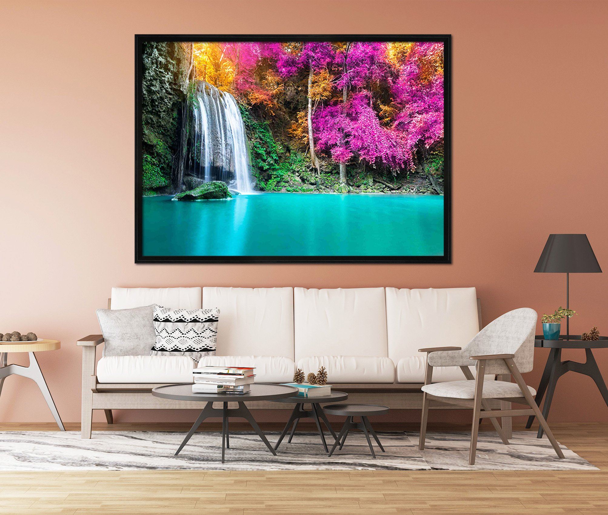 3D Human Environment 195 Fake Framed Print Painting Wallpaper AJ Creativity Home