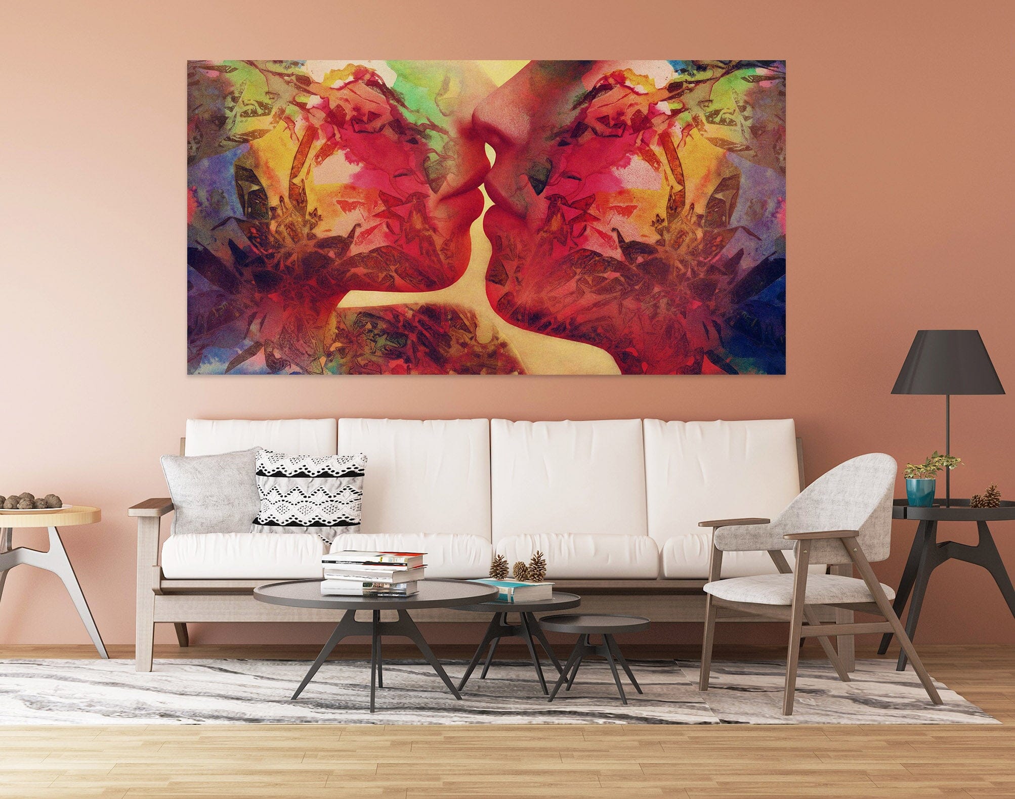 3D Graffiti Love 013 Marco Cavazzana Wall Sticker Wallpaper AJ Wallpaper 2