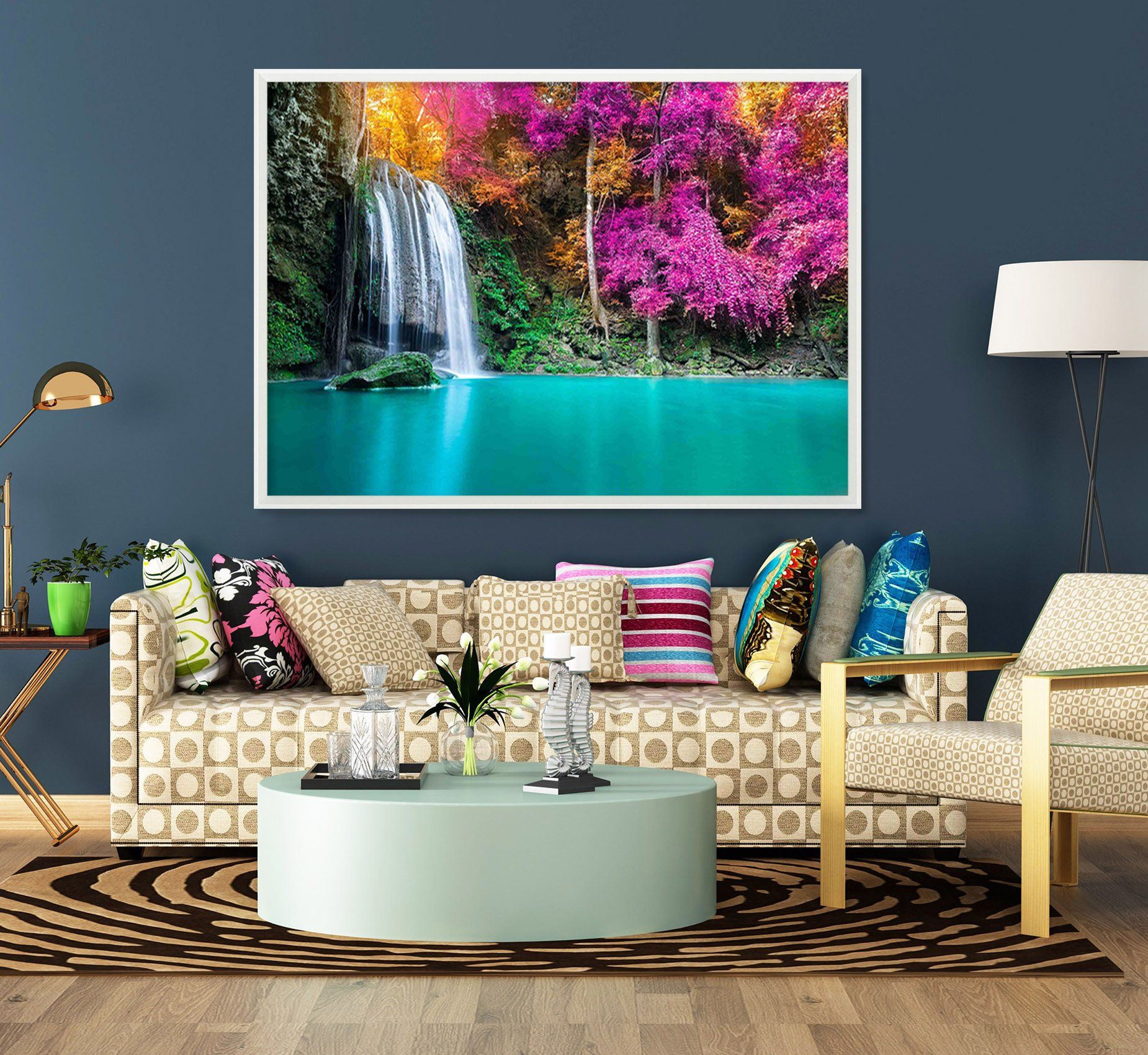 3D Human Environment 195 Fake Framed Print Painting Wallpaper AJ Creativity Home