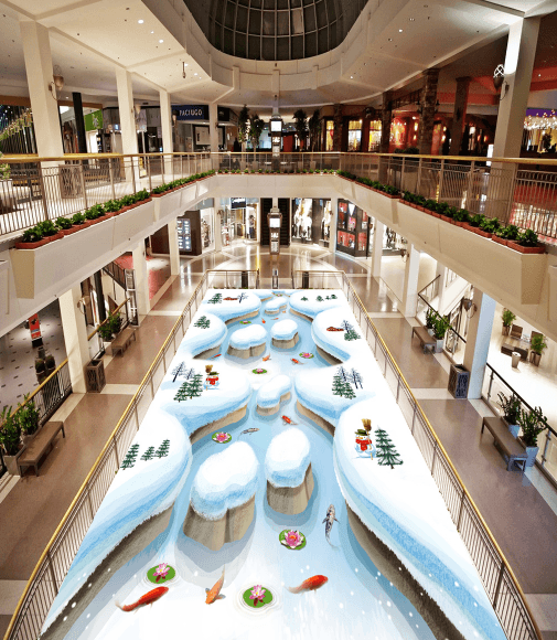 3D Snow And Ice 327 Floor Mural Wallpaper AJ Wallpaper 2